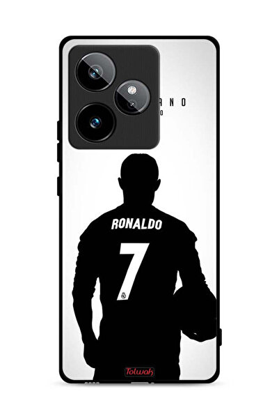 Tolwak غطاء حماية لهاتف Realme GT 7T 5G بقناع كريستيانو رونالدو