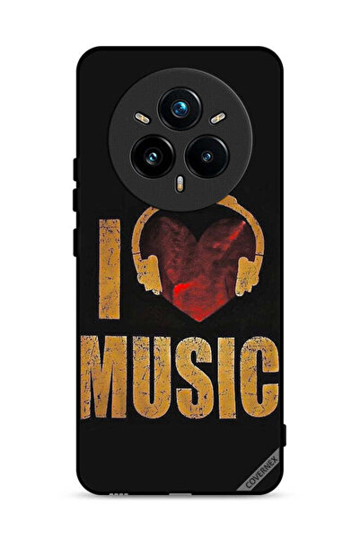 Covernex غطاء حماية لجهاز Realme 14 Pro 5G بتصميم عتيق وأحب الموسيقى