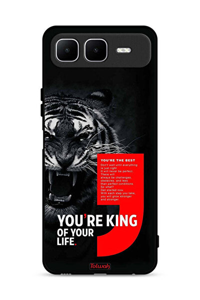 Tolwak غطاء حماية لهاتف Infinix Smart 10 Plus أنت ملك حياتك