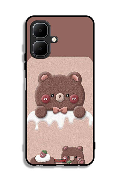 Tolwak غطاء حماية من إنفينيكس سمارت 10 - دب الفراولة