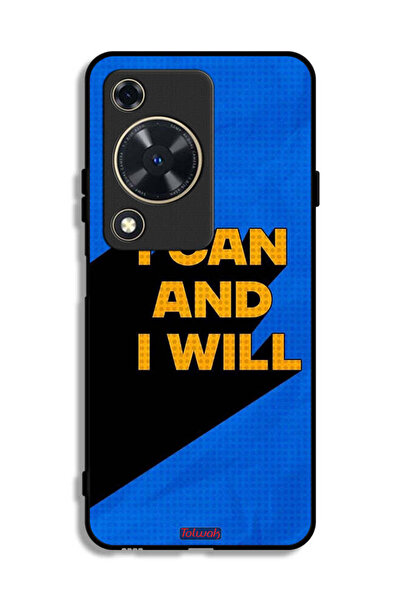 Tolwak غطاء حماية لهاتف هواوي نوفا Y72S - أنا أستطيع وسأفعل