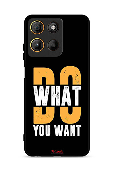 Tolwak غطاء حماية لهاتف موتورولا موتو جي 15 - افعل ما تريد