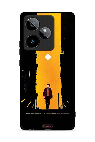 Tolwak غطاء حماية لهاتف Realme GT 7 5G، رسم تجريدي رقمي لجوكر