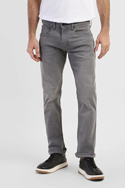 Levi's Men's Grey Skinny Fit Stretchable Jeans