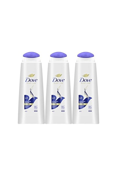Dove Set 3 x Shampoo 400ml Intensive Repair