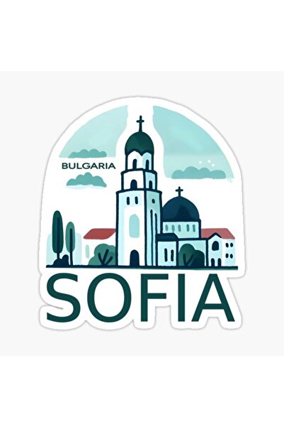 TSC Sofia bulgaria car sticker 18cm decal sticker