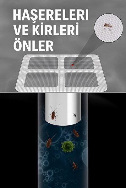 obrigado Yapışkanlı 10’lu Lavabo & Banyo Gider Süzgeci Temiz, Tıkanmasız Mutf...