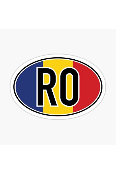 TSC Romania Romania International Vehicle Car Sticker 13cm
