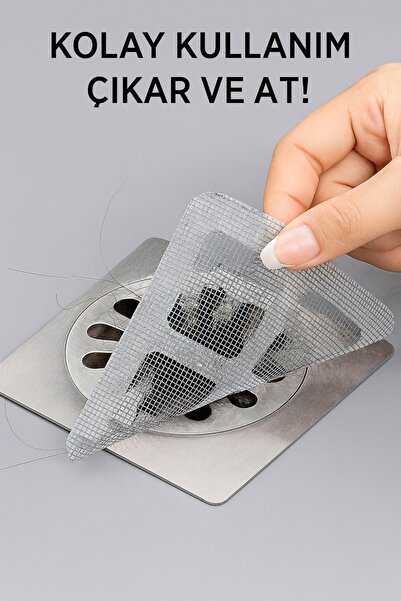 obrigado Bathroom Shower Drain Strainer Drain Cover Drain Hair Tuy Bristle Collector Drain Protection Net 10 Pieces