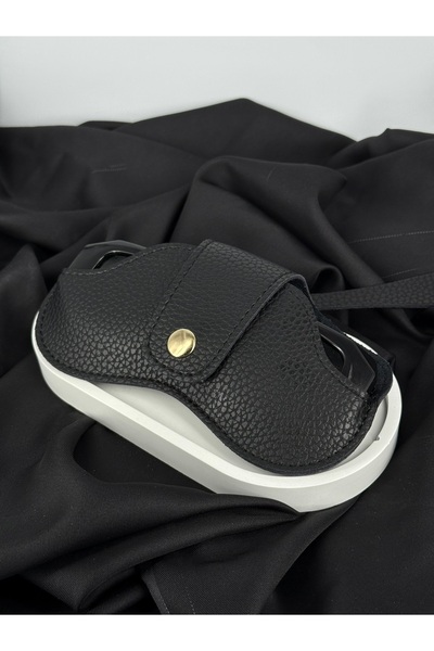 Unzilee Black Eyeglass Holder Attachable to Leather Bags, Charmi Bag Accessory