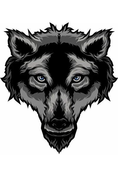 TSC ملصق سيارة ودراجة نارية من إيجيدل وولف مقاس 19 سم