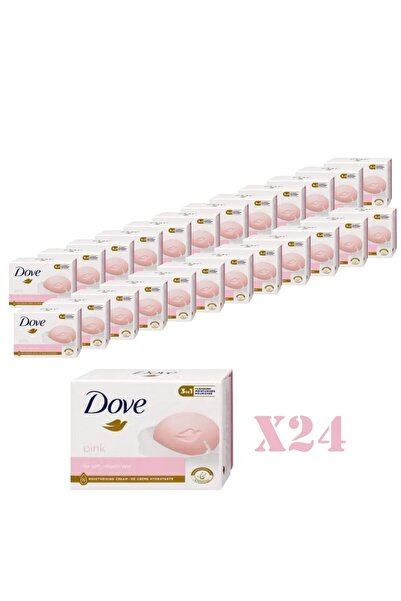 Dove Set Sapun Crema Pink, Trandafir 24 Bucati x 90 g