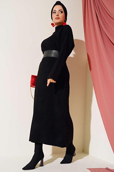 STİLZERAFET Πλεκτό Ρούχα Ριμπ