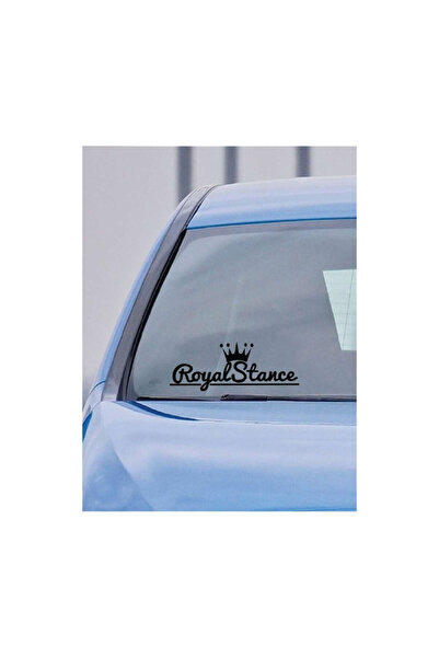 TSC ملصق Royal Stance Auto للنافذة الخلفية للسيارة مقاس 30 سم
