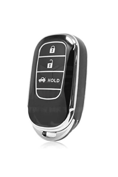 GMA KEYS Honda Yeni Fe1 Civic Crv Hrv Accord Smart Nano Anahtar Kılıfı Siyah ...