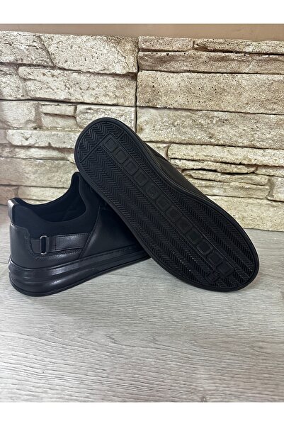 Cyber Khaki Leather, Stretch, Smart Lace, Poly Light Sole Men's Sports Shoes