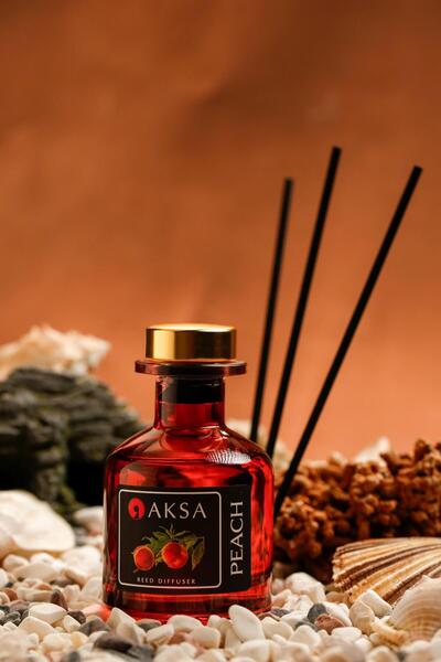 Aksa Şeftali 120 ml Çubuklu Oda Kokusu (3 Adet)