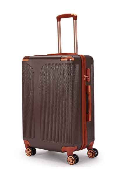 LİMRA 5-piece luggage set with 4 wheels, solid and modern design