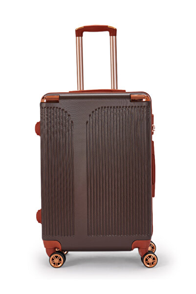 LİMRA 5-piece luggage set with 4 wheels, solid and modern design