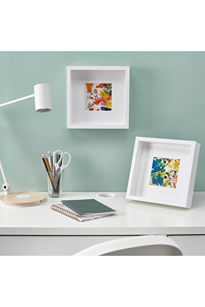 IKEA SANNAHED Frame, white, 25 x 25 cm