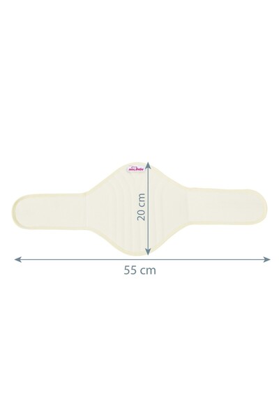 Sevi Bebe Ecru Ecru Baby Waist Protector - Art-212