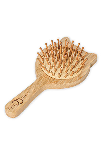 ComesBaby 100% Natural Bamboo Cat Shaped Baby & Child Comb