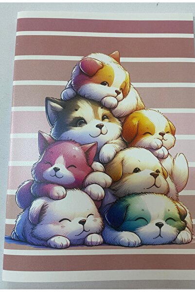 pardayanlar 40 Yapraklı Kareli Defter (Okul Defteri)