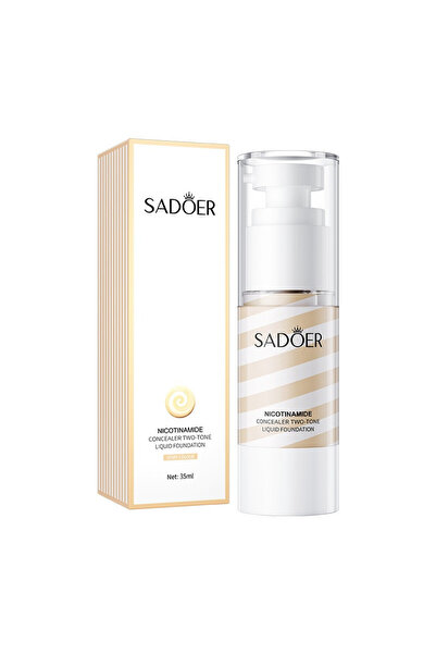 SADOER niacinamide foundation (ivory colour) 35 ml