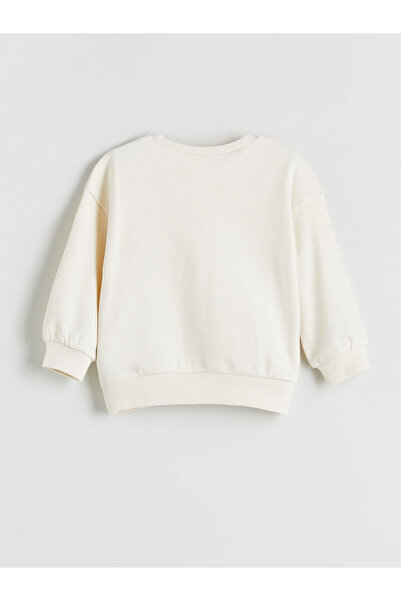 LC Waikiki Hanorac pentru fete cu broderie de fluturi LCW Kids (W5)