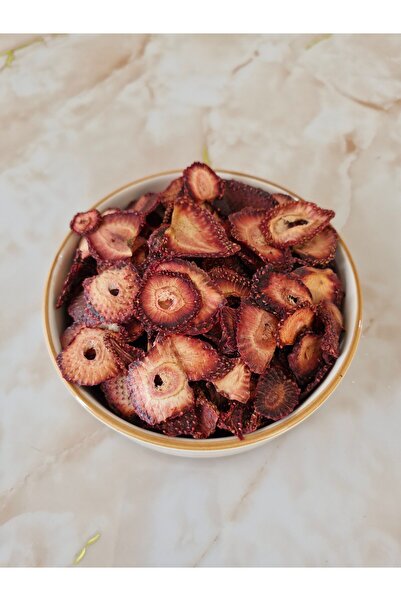 shaymia natural رقائق الفراولة - وجبة خفيفة صحية - بدون إضافة السكر - 50 جرام