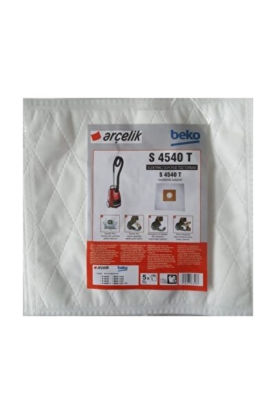 Bremen Home Σακούλα συμβατή με ηλεκτρική σκούπα Arçelik S 4540 T 5 τεμαχίων