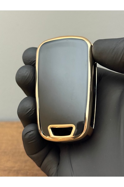 Mavi Keys Husă din silicon pentru telecomandă Opel Astra J, Insignia, Vauxhall, Chevrolet Cruze cu 2 butoane - Culoare neagră