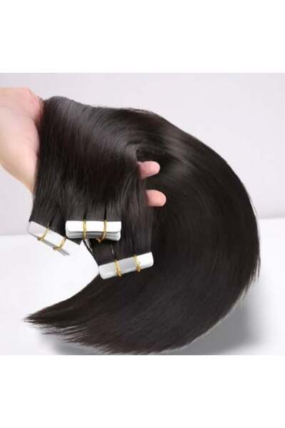 Bella وصلات شعر لاصقة عادية، 20 خصلة، 50 جرام، شعر ريمي طبيعي