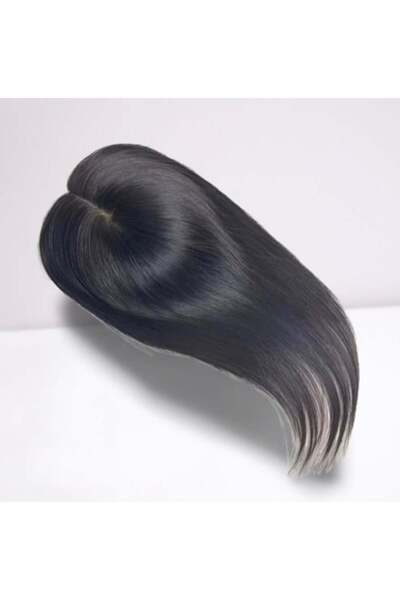 Bella باروكة شعر طبيعي بقاعدة حريرية - 16 بوصة