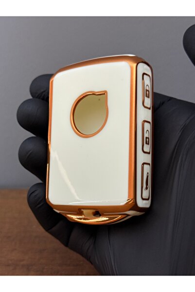 Mavi Keys Husă din silicon pentru telecomandă cu 4 butoane pentru Volvo XC90 ...