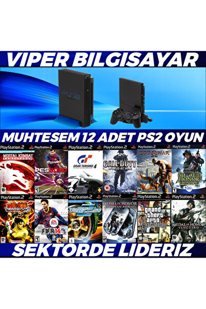 Sony MUHTEŞEM 12 ADET PS2 OYUN