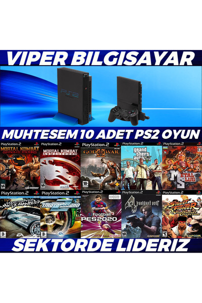 Sony MUHTEŞEM 10 ADET PS2 OYUN