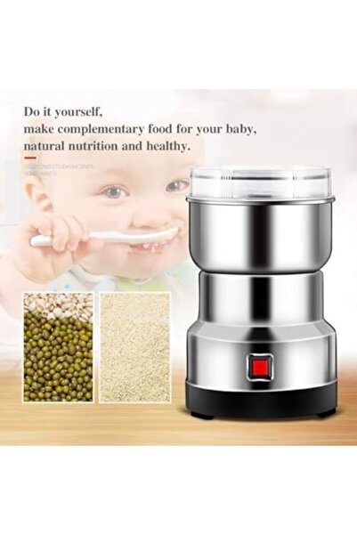 Generic Electric Spice Grinder/High-Speed Stainless Steel Pulverizer for Spices, Herbs, Coffee, and Nuts - P