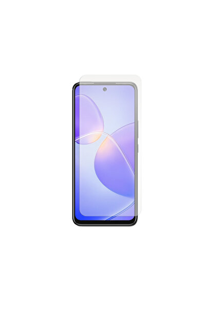 TechnoZone Infinix Smart 10 Uyumlu Kırılmaz Ekran Koruyucu Temperli Cam