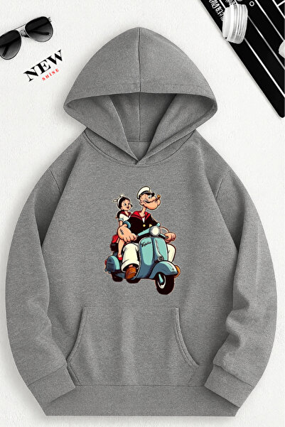 New Shine Cartoon Character Printed Sweatshirt