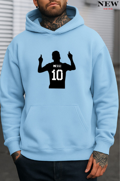 New Shine Messi Printed Sweatshirt