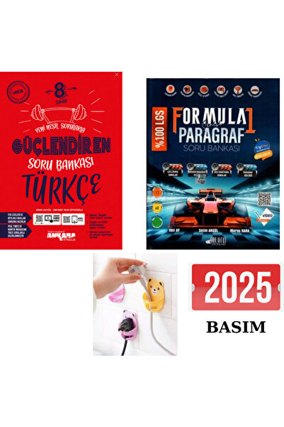 paraf yayınları ANKARA GÜÇLENDİREN 8.SINIF TÜRKÇE +SON VİRAJ FORMULA 1 PARAGR...