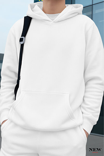 New Shine Hanorac cu glugă unisex