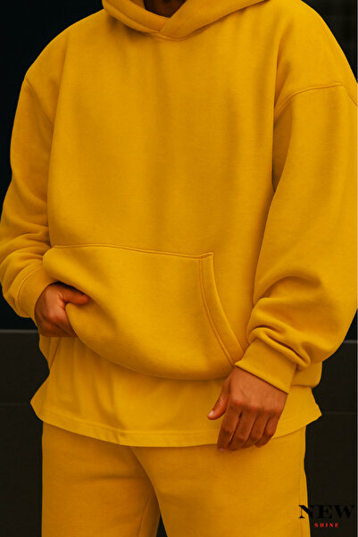 New Shine سويت شيرت بقلنسوة للجنسين