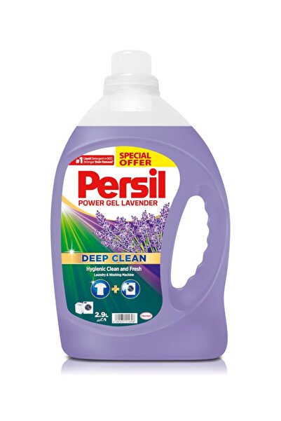 Persil Lavender Liquid Detergent Power Gel Value Pack 2.9 Litres