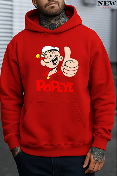 New Shine Φούτερ με στάμπα Popeye