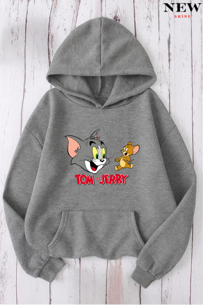 New Shine Tom and Jerry Printed Sweatshirt