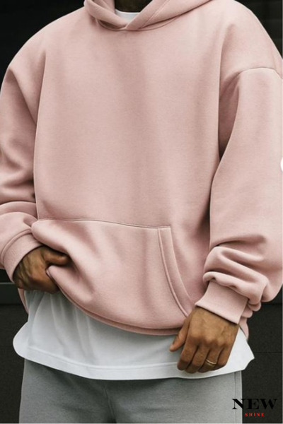 New Shine Hanorac cu glugă unisex