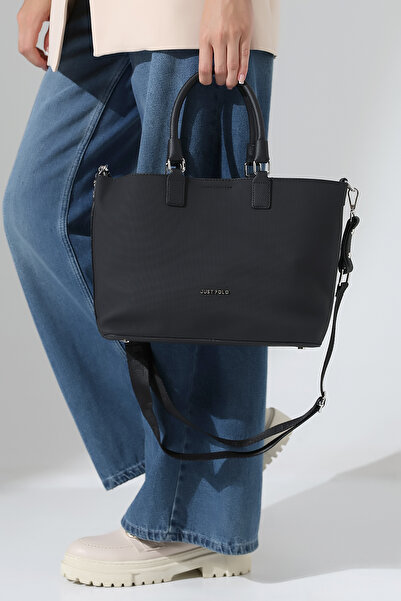 Just Polo حقيبة يد وكتف نسائية للموسم الجديد الحجم: الارتفاع 26 سم العرض: 33 سم