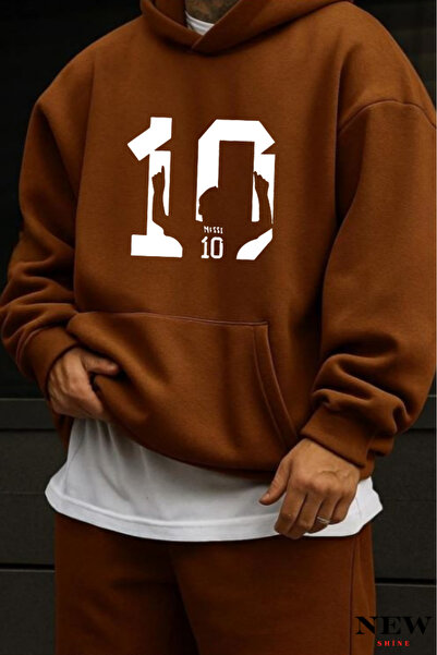 New Shine Hanorac cu imprimeu Messi